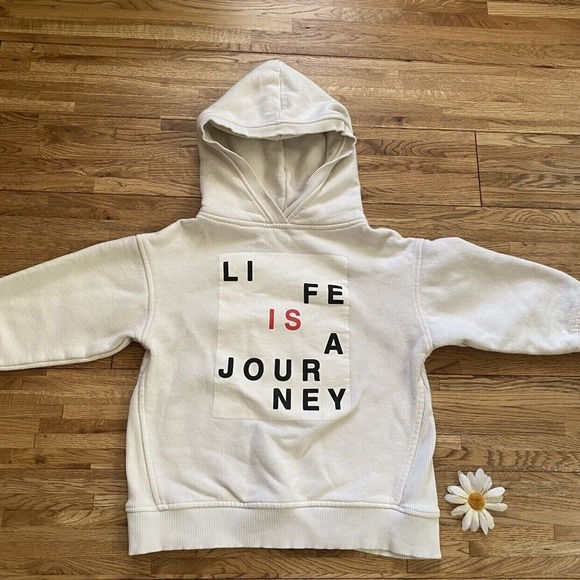 Zara Other - Zara‎ Life Is A Journey Sweatshirt Size 6